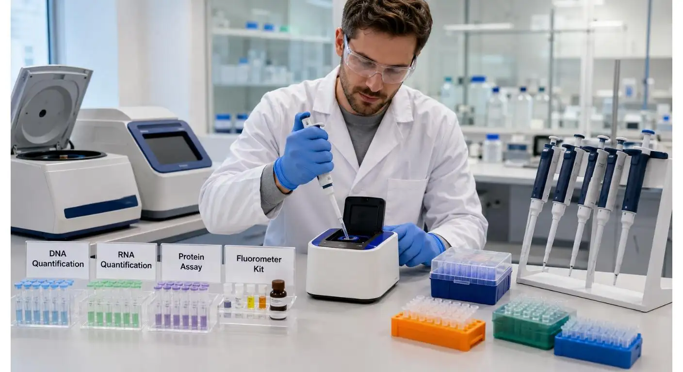 Kit fluorometer