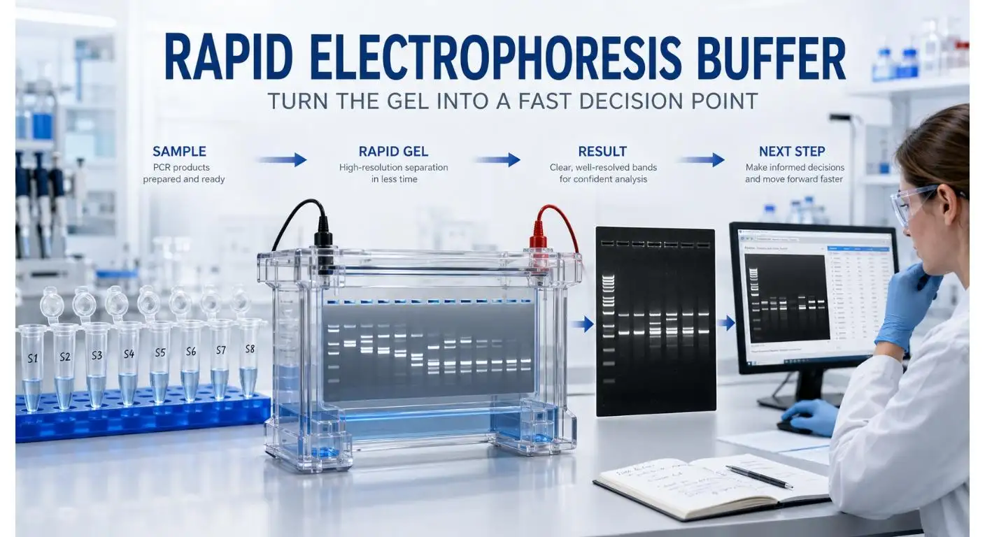 Penampan Elektroforesis Pantas