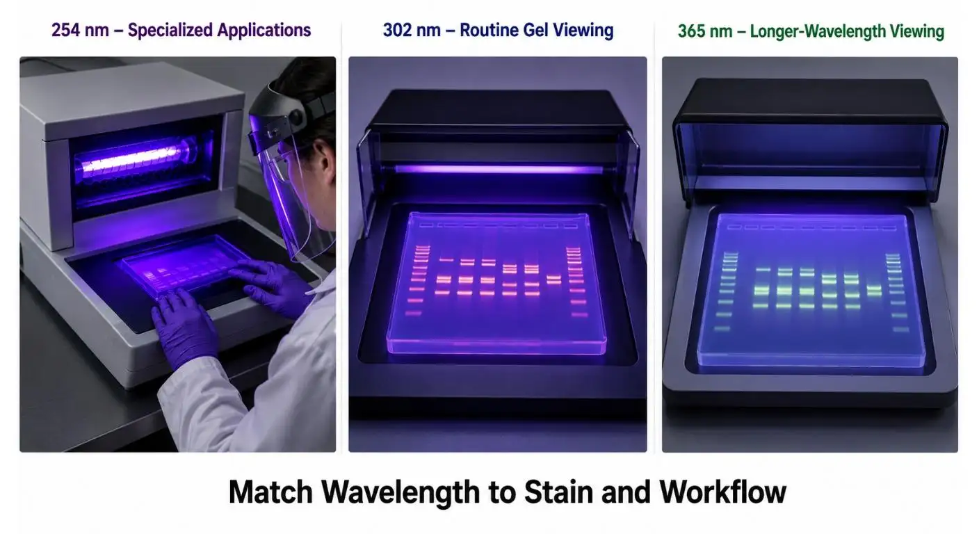 Transilluminator UV